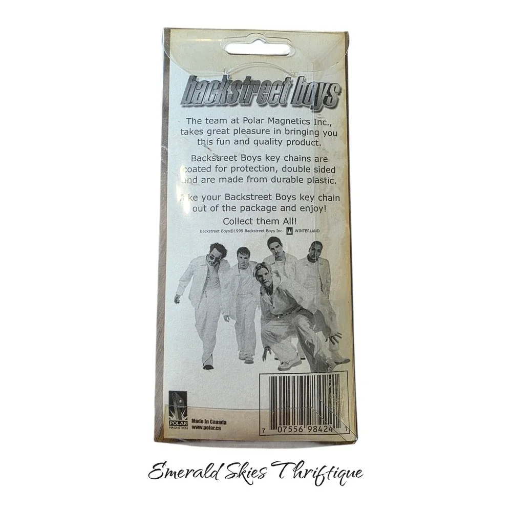 Vintage backstreet boys key Chain - The Original Funky Chunky - New in Package